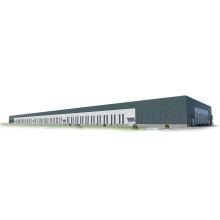 Qingdao modular steel structure poultry fattening chicken shed with breeding equipment system